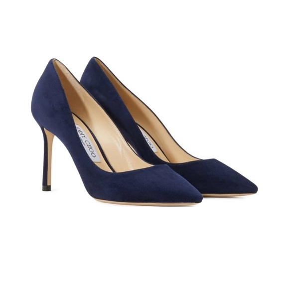 Jimmy Choo Shoes - JIMMY CHOO Romy 85 Suede Pump